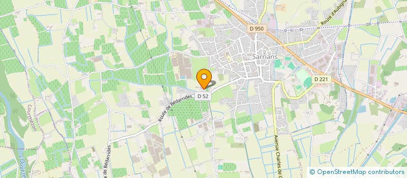 localisation de l'entreprise GROUPEMENT D EMPLOYEUR DES PASQUIERS à SARRIANS