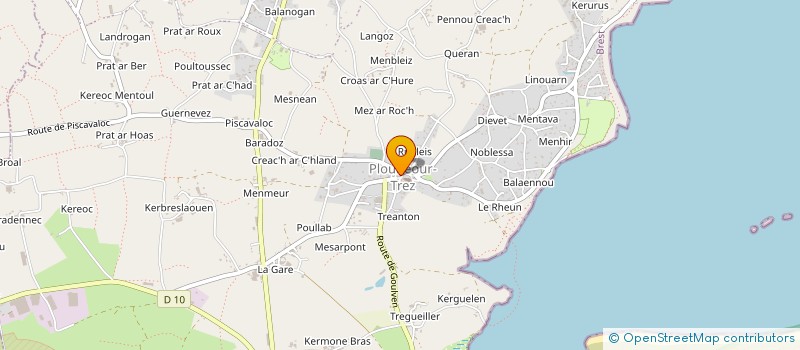 localisation de l'entreprise GROUPEMENT D EMPLOYEUR DES TROIS BAIES à KERLOUAN