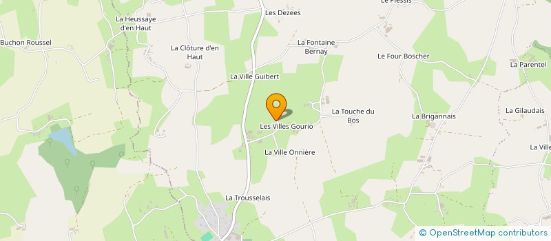 localisation de l'entreprise GROUPEMENT D'EMPLOYEUR DU LERY à LE MENE