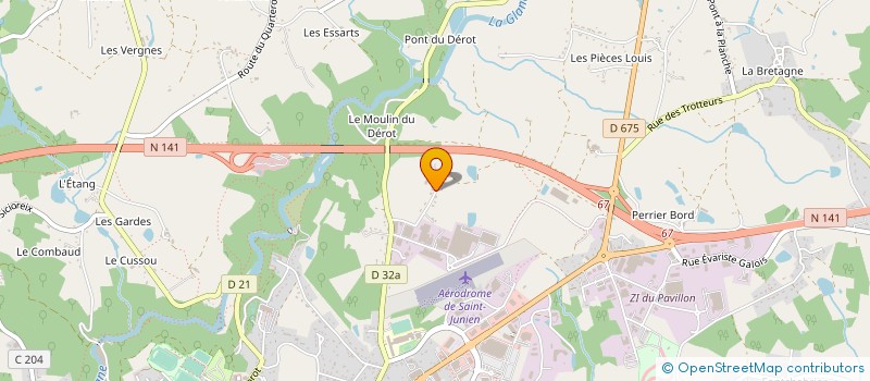 localisation de l'entreprise GROUPEMENT D EMPLOYEUR DU SIDE à SAINT-JUNIEN