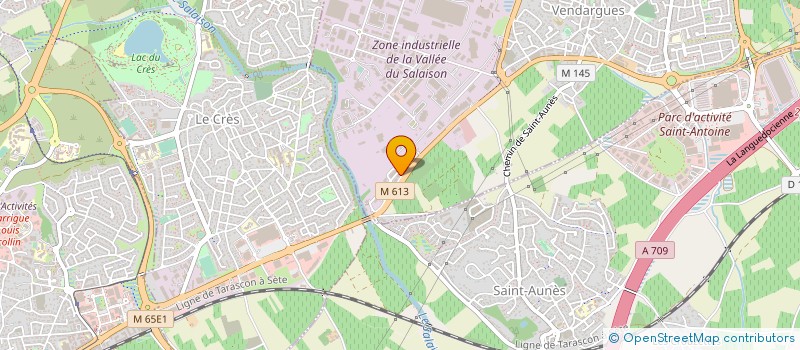 localisation de l'entreprise GROUPEMENT D EMPLOYEUR HECTARE GE à VENDARGUES