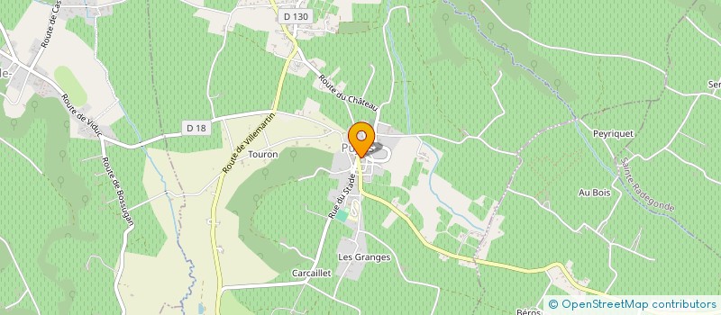 localisation de l'entreprise GROUPEMENT D'EMPLOYEUR LE CARBON à FLAUJAGUES