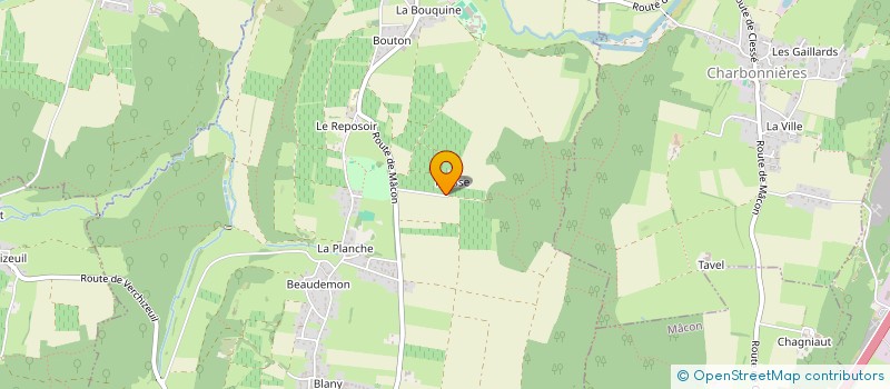 localisation de l'entreprise GROUPEMENT D EMPLOYEUR LES CHARMES à LAIZE