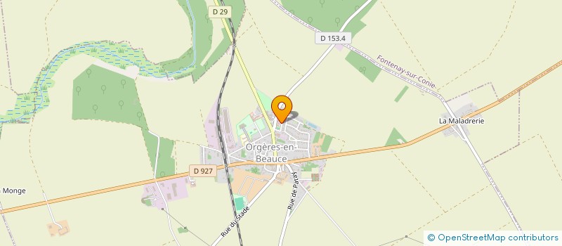 localisation de l'entreprise GROUPEMENT D'EMPLOYEUR PILLON à EOLE-EN-BEAUCE