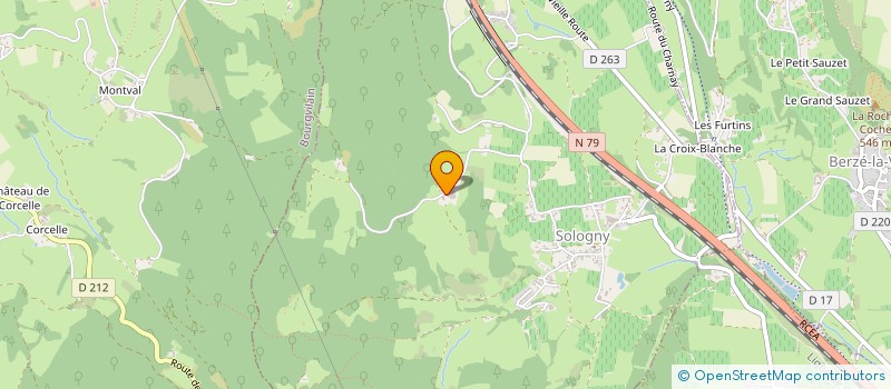 localisation de l'entreprise GROUPEMENT D EMPLOYEUR PROTAT CARRIJOT à SOLOGNY
