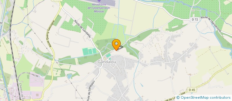 localisation de l'entreprise GROUPEMENT D EMPLOYEUR SO POM  CASTELSARRASIN