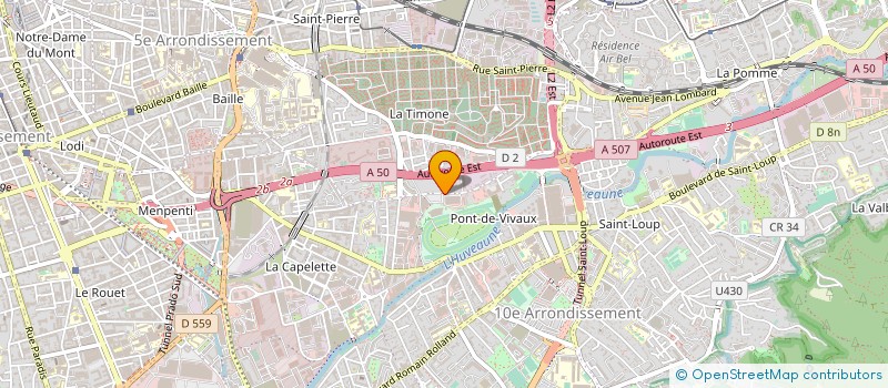 localisation de l'entreprise GROUPEMENT D'EMPLOYEUR TOUS CORPS D'ETAT à MARSEILLE