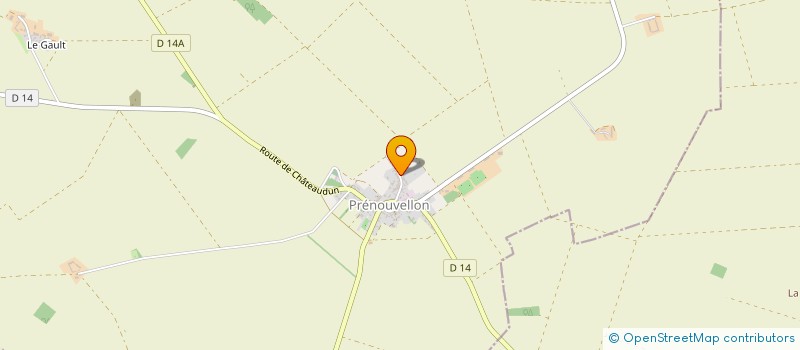 localisation de l'entreprise GROUPEMENT D'EMPLOYEUR VILLORCEAU  BEAUCE LA ROMAINE