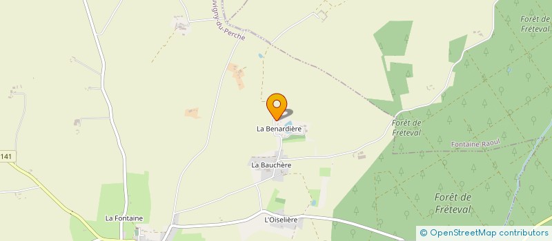 localisation de l'entreprise GROUPEMENT D EMPLOYEURS 4BL  LE POISLAY