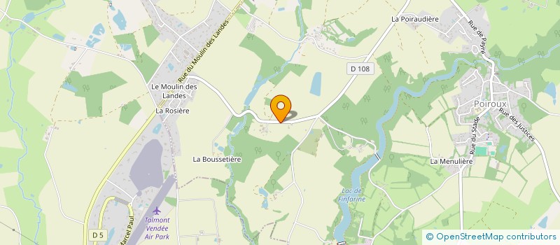 localisation de l'entreprise GROUPEMENT D'EMPLOYEURS A.G.P.  GROSBREUIL