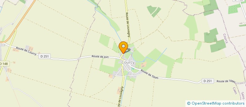 localisation de l'entreprise GROUPEMENT D'EMPLOYEURS A.M.O  COURCY