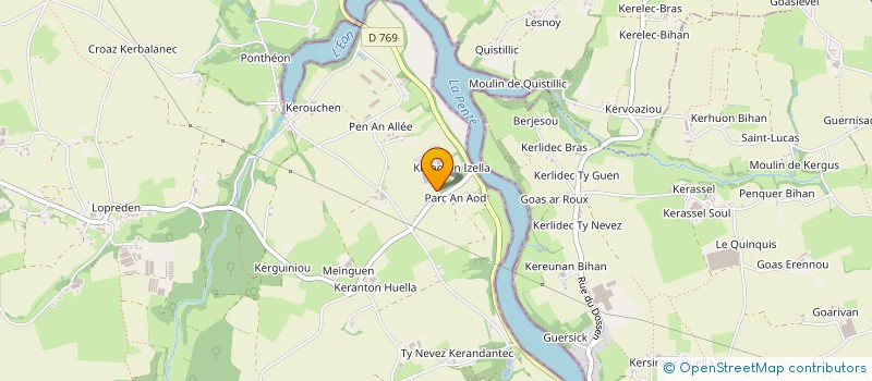 localisation de l'entreprise GROUPEMENT D'EMPLOYEURS ACTIVESOL  PLOUENAN