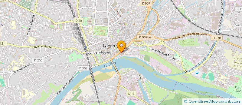 localisation de l'entreprise GROUPEMENT D'EMPLOYEURS ADESS 58 à NEVERS