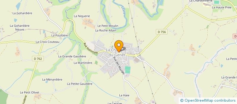 localisation de l'entreprise GROUPEMENT D EMPLOYEURS AGRI-DIVATTE à MONTREVAULT-SUR-EVRE