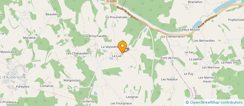 localisation de l'entreprise GROUPEMENT D EMPLOYEURS AGRICOLE DELALUE  BASSILLAC ET AUBEROCHE