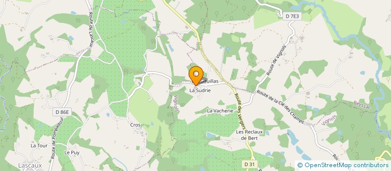 localisation de l'entreprise GROUPEMENT D EMPLOYEURS AGRICOLES DE CORREZE  VIGNOLS