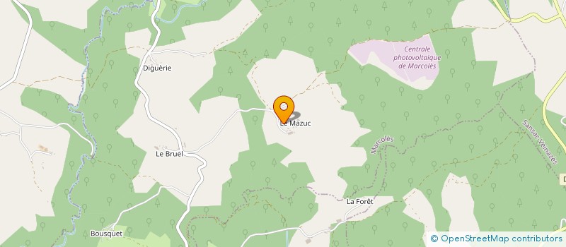 localisation de l'entreprise GROUPEMENT D'EMPLOYEURS AGRICOLES DES JONQUILLES à MARCOLES