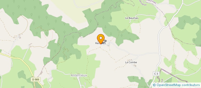 localisation de l'entreprise GROUPEMENT D'EMPLOYEURS AGRICOLES DU GENET à ANTERRIEUX