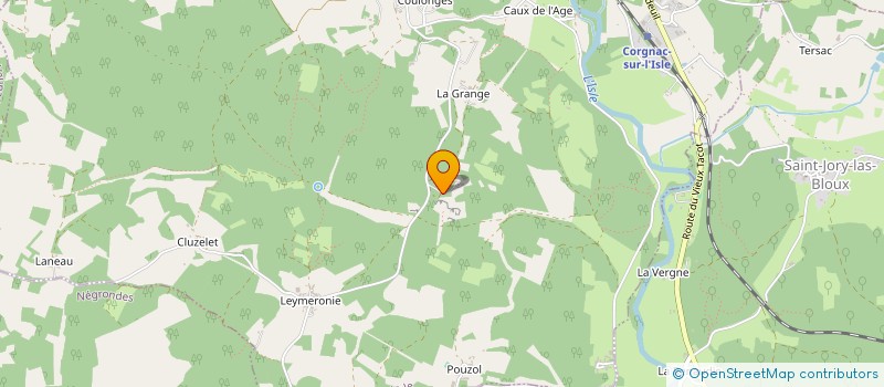 localisation de l'entreprise GROUPEMENT D'EMPLOYEURS AGRICOLES LA PEYSSIE à SARRAZAC
