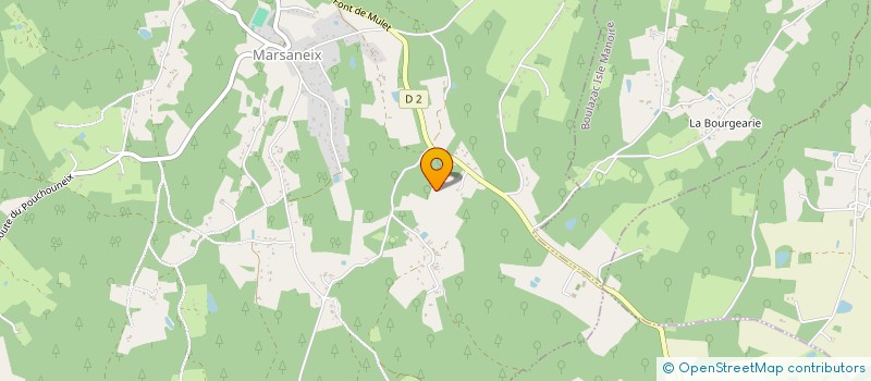 localisation de l'entreprise GROUPEMENT D EMPLOYEURS AGRICOLES LAC ARNAUD  SANILHAC