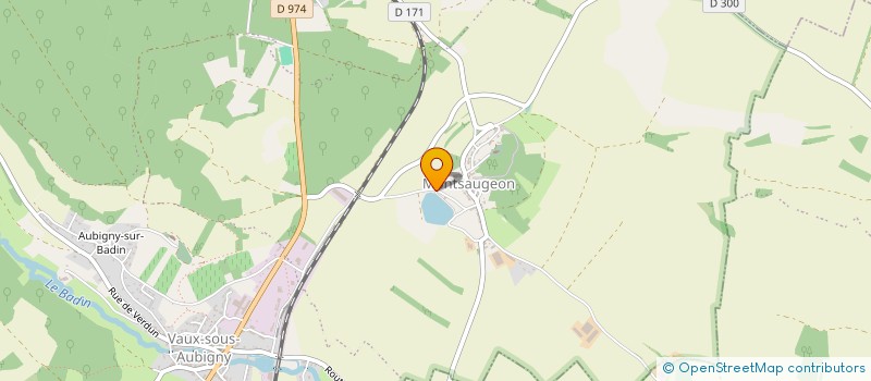 localisation de l'entreprise GROUPEMENT D'EMPLOYEURS AGRINOV à LE MONTSAUGEONNAIS