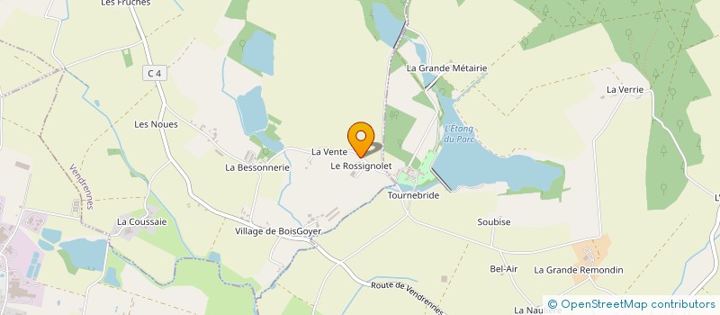 localisation de l'entreprise GROUPEMENT D'EMPLOYEURS AGRITAF  VENDRENNES