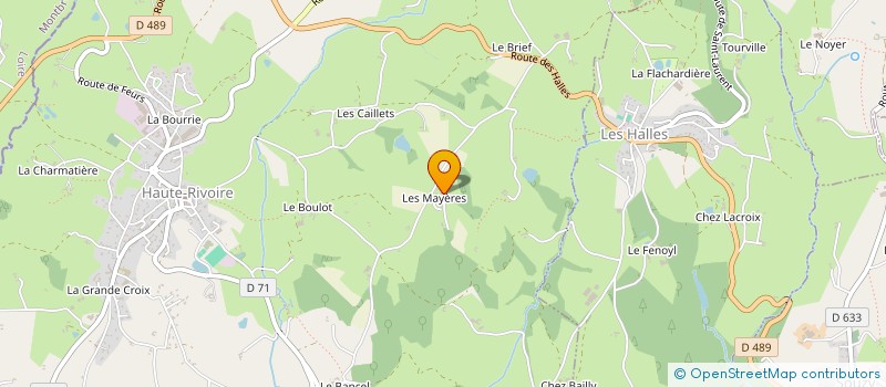 localisation de l'entreprise GROUPEMENT D'EMPLOYEURS ALUMONTS  HAUTE-RIVOIRE