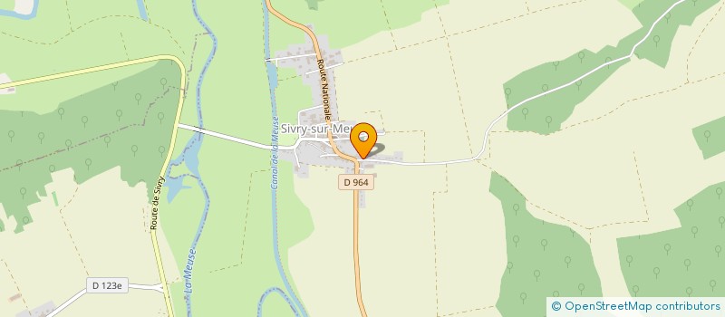 localisation de l'entreprise GROUPEMENT D'EMPLOYEURS ANCOCHE à SIVRY-SUR-MEUSE