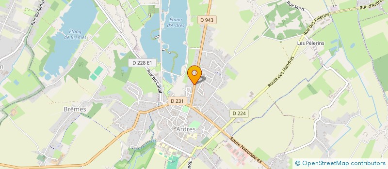 localisation de l'entreprise GROUPEMENT D'EMPLOYEURS ARDRES à ARDRES