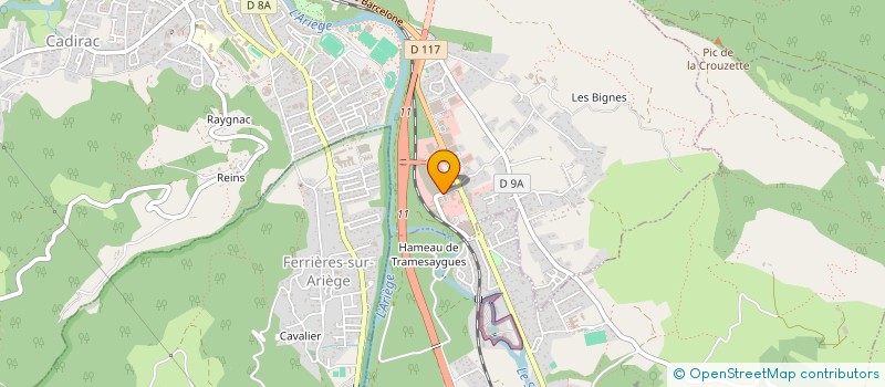 localisation de l'entreprise GROUPEMENT D'EMPLOYEURS ARIEGES PYRENEES à FOIX