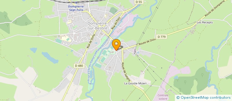 localisation de l'entreprise GROUPEMENT D EMPLOYEURS AUGREDE  SAINT-POURCAIN-SUR-BESBRE