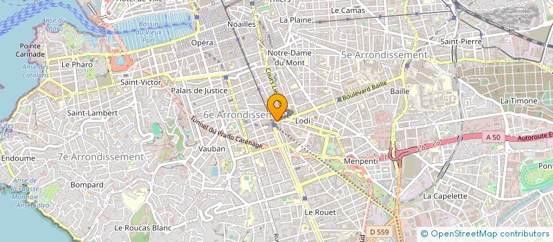 localisation de l'entreprise GROUPEMENT D EMPLOYEURS AVENIR à MARSEILLE
