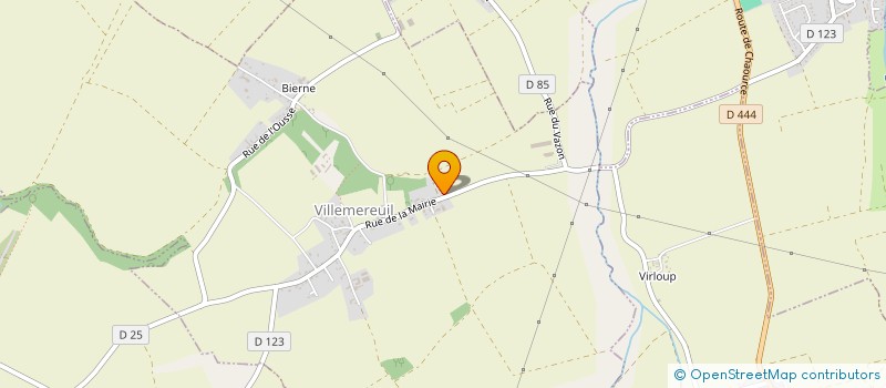 localisation de l'entreprise GROUPEMENT D'EMPLOYEURS AVENIR RURAL  VILLEMEREUIL