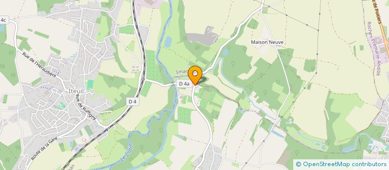 localisation de l'entreprise GROUPEMENT D'EMPLOYEURS BAILLE-BARRELLE  ROCHES-PREMARIE-ANDILLE