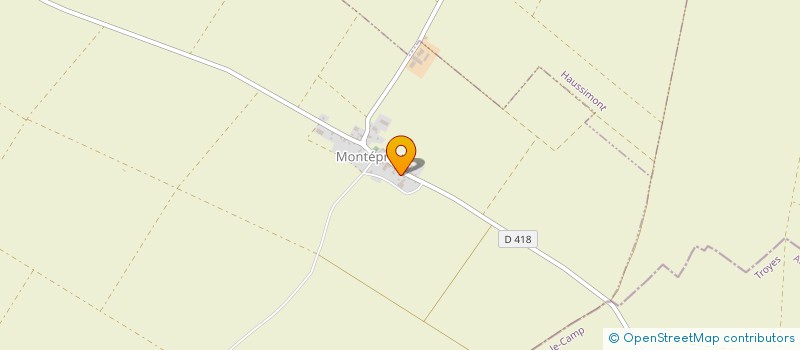 localisation de l'entreprise GROUPEMENT D'EMPLOYEURS BAMA  MONTEPREUX