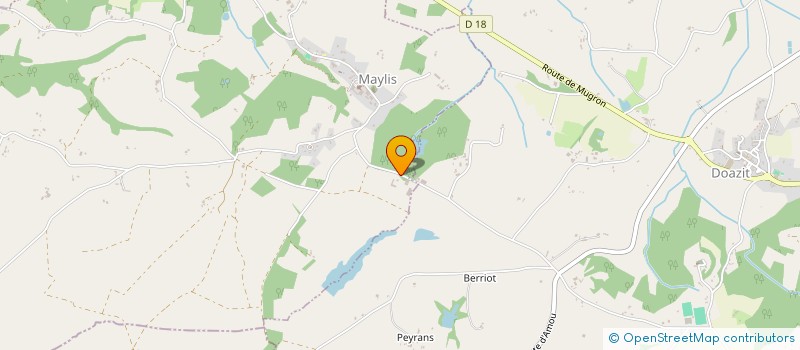 localisation de l'entreprise GROUPEMENT D'EMPLOYEURS BATSARE  MAYLIS