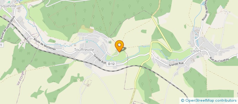 localisation de l'entreprise GROUPEMENT D'EMPLOYEURS BENARD  TOUFFREVILLE