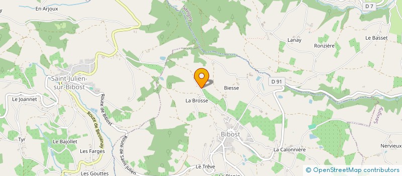 localisation de l'entreprise GROUPEMENT D'EMPLOYEURS BONNARD à BIBOST