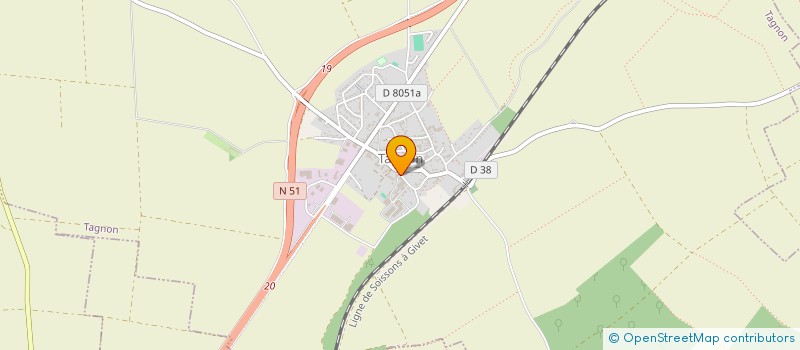 localisation de l'entreprise GROUPEMENT D EMPLOYEURS BOUCHER MAC  TAGNON