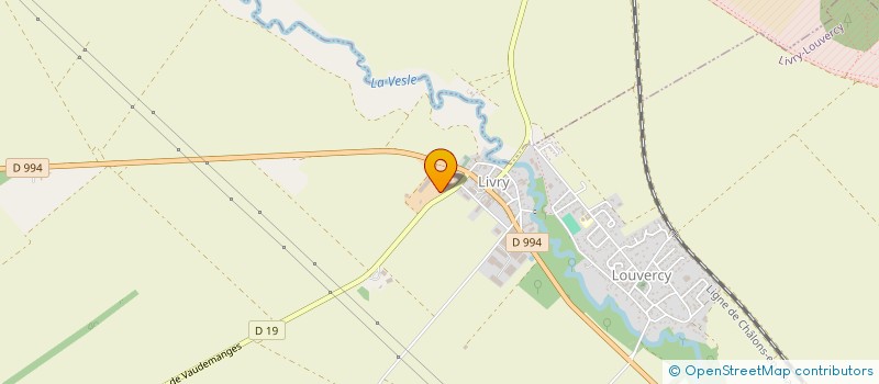 localisation de l'entreprise GROUPEMENT D'EMPLOYEURS 'BOURNAISON'  LIVRY-LOUVERCY