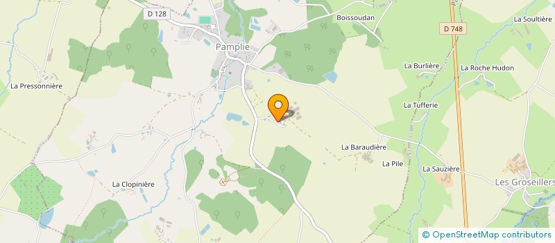 localisation de l'entreprise GROUPEMENT D'EMPLOYEURS BOUTROCHERE  PAMPLIE