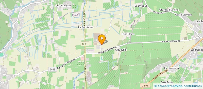 localisation de l'entreprise GROUPEMENT D EMPLOYEURS CALADOU  UCHAUX