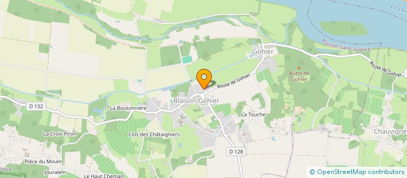 localisation de l'entreprise GROUPEMENT D'EMPLOYEURS CAREIL  LES GARENNES SUR LOIRE