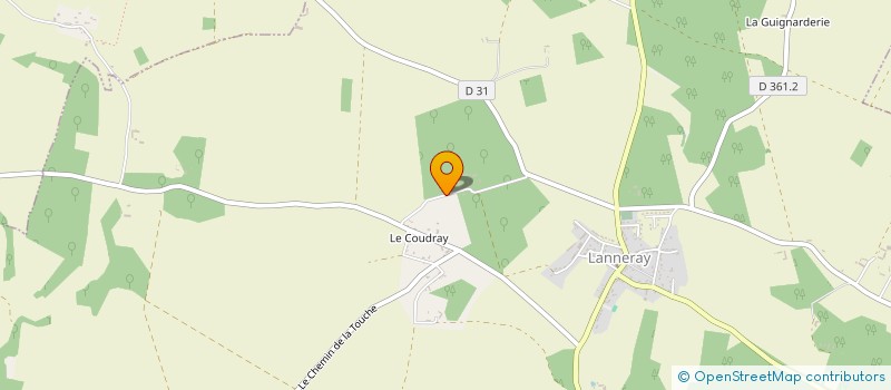 localisation de l'entreprise GROUPEMENT D'EMPLOYEURS CHAVIGNY NOTTONVILLE LANNERAY à SAINT-DENIS-LANNERAY