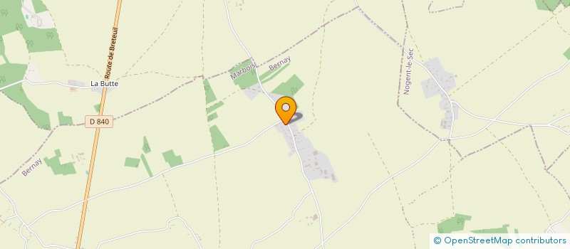 localisation de l'entreprise GROUPEMENT D'EMPLOYEURS CIRON  MARBOIS