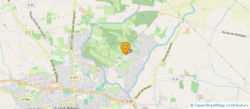 localisation de l'entreprise GROUPEMENT D'EMPLOYEURS CONTI DAVID  ST REMY DE PROVENCE