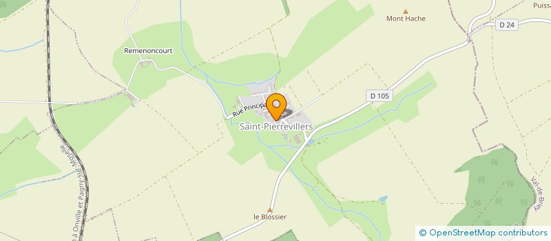 localisation de l'entreprise GROUPEMENT D'EMPLOYEURS CTVP à SAINT-PIERREVILLERS