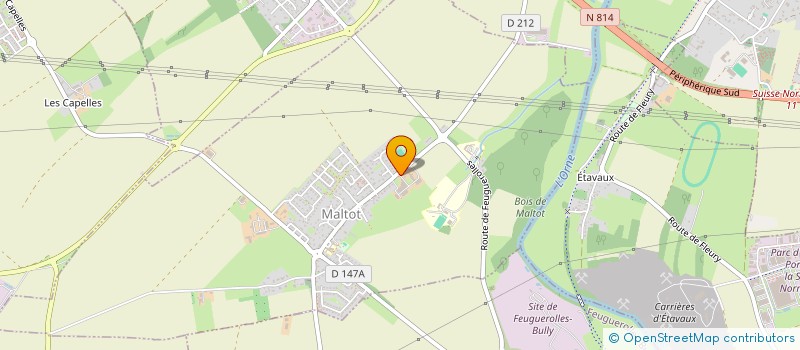 localisation de l'entreprise GROUPEMENT D'EMPLOYEURS CULTIV'ENSEMBLE  MALTOT