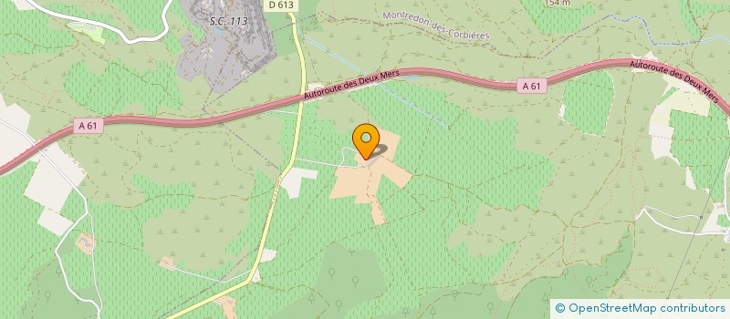 localisation de l'entreprise GROUPEMENT D'EMPLOYEURS D'AUSSIERES  NARBONNE