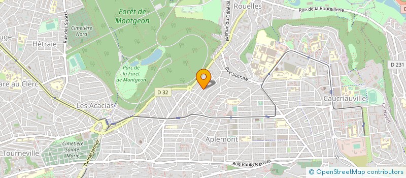 localisation de l'entreprise GROUPEMENT D'EMPLOYEURS D'EPREMESNIL à LE HAVRE